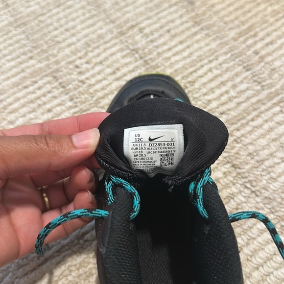 Black Nike Foamposites - Size 12C - Picture 4 of 4